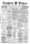 Croydon Times Wednesday 21 November 1894 Page 1