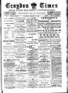 Croydon Times Saturday 19 January 1895 Page 1