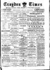 Croydon Times Wednesday 23 January 1895 Page 1