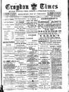 Croydon Times Saturday 02 February 1895 Page 1
