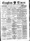 Croydon Times Wednesday 06 February 1895 Page 1