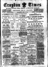 Croydon Times Wednesday 10 July 1895 Page 1
