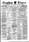 Croydon Times Wednesday 02 October 1895 Page 1