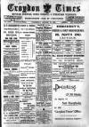 Croydon Times Wednesday 22 January 1896 Page 1