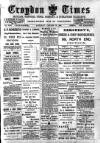 Croydon Times Saturday 25 January 1896 Page 1