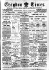 Croydon Times Wednesday 29 January 1896 Page 1