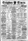 Croydon Times Saturday 01 February 1896 Page 1