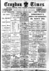 Croydon Times Wednesday 12 February 1896 Page 1