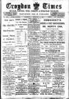 Croydon Times Wednesday 19 February 1896 Page 1
