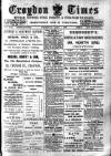 Croydon Times Wednesday 01 April 1896 Page 1