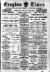 Croydon Times Wednesday 12 August 1896 Page 1
