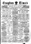 Croydon Times Saturday 12 September 1896 Page 1