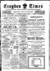 Croydon Times Wednesday 27 January 1897 Page 1