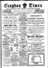 Croydon Times Wednesday 03 February 1897 Page 1