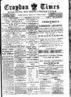 Croydon Times Wednesday 05 May 1897 Page 1