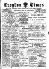 Croydon Times Wednesday 07 July 1897 Page 1