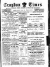Croydon Times Wednesday 25 August 1897 Page 1
