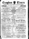Croydon Times Saturday 11 September 1897 Page 1