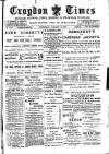 Croydon Times Wednesday 12 January 1898 Page 1
