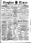 Croydon Times Wednesday 19 January 1898 Page 1