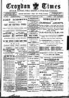 Croydon Times Wednesday 02 February 1898 Page 1