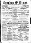 Croydon Times Wednesday 09 February 1898 Page 1