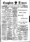 Croydon Times Saturday 26 February 1898 Page 1