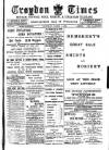 Croydon Times Saturday 05 March 1898 Page 1
