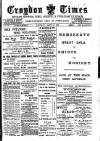 Croydon Times Saturday 12 March 1898 Page 1