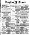 Croydon Times Saturday 11 February 1899 Page 1