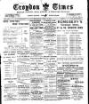 Croydon Times Wednesday 12 April 1899 Page 1