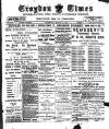 Croydon Times Wednesday 14 March 1900 Page 1