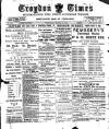 Croydon Times Wednesday 21 March 1900 Page 1