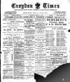 Croydon Times Saturday 31 March 1900 Page 1
