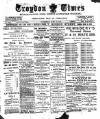 Croydon Times Wednesday 18 April 1900 Page 1
