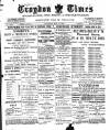Croydon Times Saturday 12 May 1900 Page 1