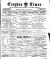 Croydon Times Saturday 19 January 1901 Page 1