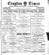 Croydon Times Wednesday 23 January 1901 Page 1