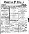 Croydon Times Saturday 26 January 1901 Page 1
