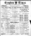 Croydon Times Wednesday 01 May 1901 Page 1