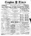 Croydon Times Wednesday 08 May 1901 Page 1