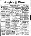 Croydon Times Saturday 25 January 1902 Page 1
