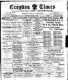 Croydon Times Saturday 01 March 1902 Page 1
