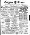Croydon Times Wednesday 05 March 1902 Page 1