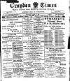 Croydon Times Saturday 15 March 1902 Page 1