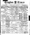 Croydon Times Saturday 22 March 1902 Page 1