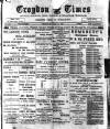 Croydon Times Wednesday 18 June 1902 Page 1