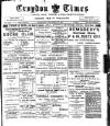 Croydon Times Wednesday 10 September 1902 Page 1