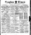 Croydon Times Saturday 18 October 1902 Page 1