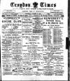 Croydon Times Wednesday 22 October 1902 Page 1